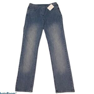 Twiggy London | Mid Rise Skinny Jeans With side zipper & button | NWT | 6